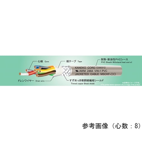 信号ケーブルシリーズ シールド付 UL2