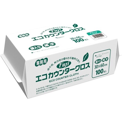 フジ エコカウンタークロス 薄手 グリー