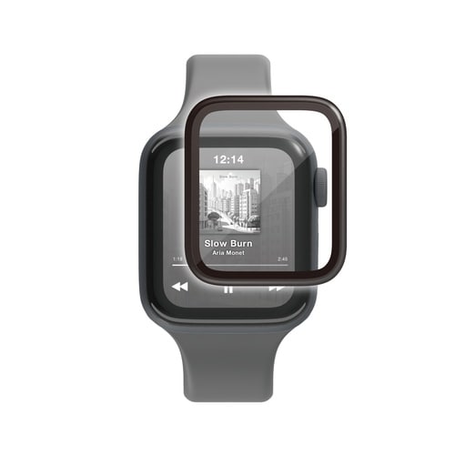 アップルウォッチSE40mmガラスフィルム極薄枠付