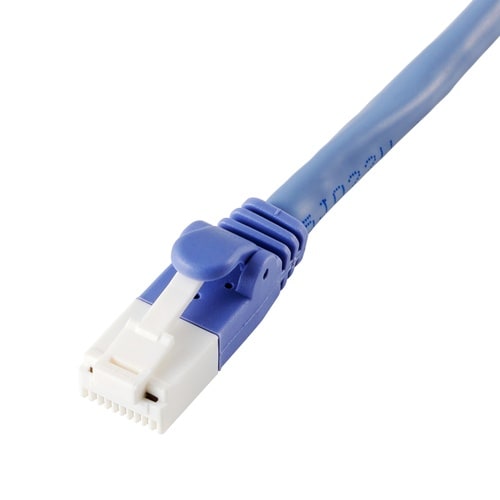 LANケーブル CAT6 0.15m ブルー