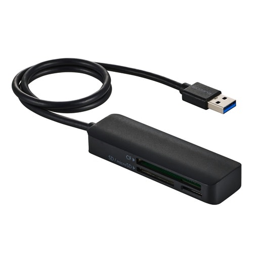 SDカードリーダー USB3.2 ブラック