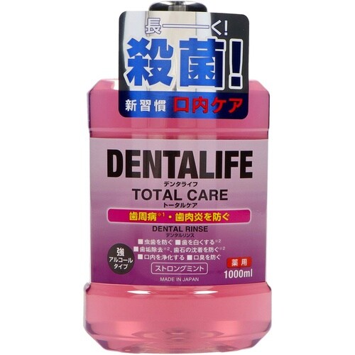 薬用デンタライフトータルケアストロングミント 1L