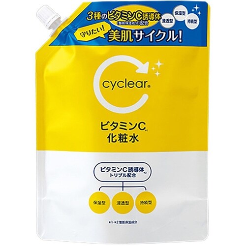 サイクリア ビタミンC 化粧水 詰替え 500mL