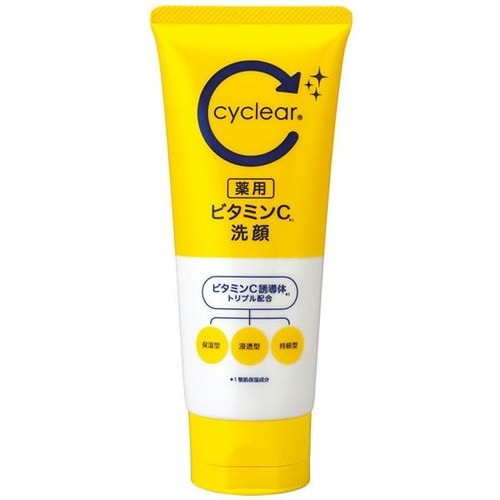 cyclear 薬用 ビタミンC 洗顔 120G
