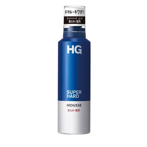 HG スーパーハードムース 柔らかい髪用 180G