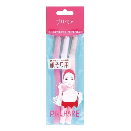 プリペア 顔そり用(L) 3本