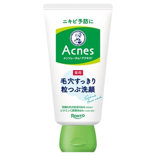 アクネス薬用毛穴すっきり粒つぶ洗顔 130G