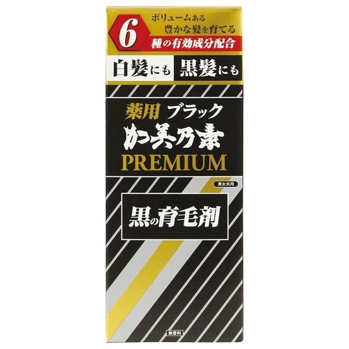 ブラック加美乃素プレミアム 180mL