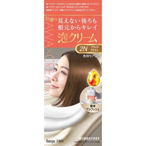 ビゲン 泡クリームカラー 2N ブライトブラウン