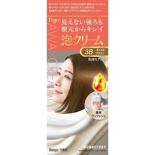 ビゲン 泡クリームカラー 3B キャメルブラウン