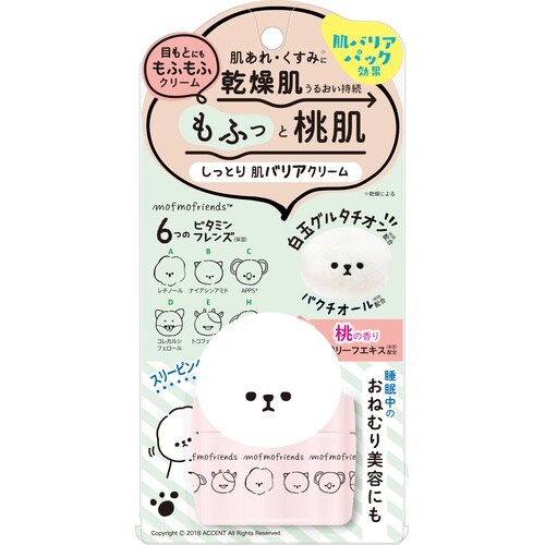 モフモフレンズ しっとり肌バリアクリーム 50G