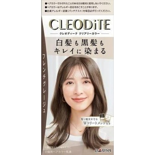 クレオディーテ クリアリーカラー白髪用Fグレージュ