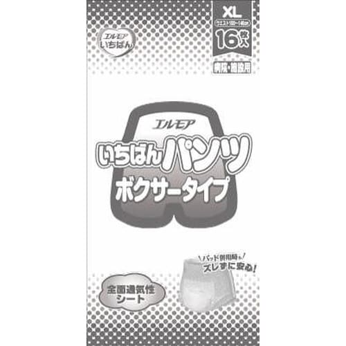 いちばんパンツボクサータイプ病院・施設用XL16枚