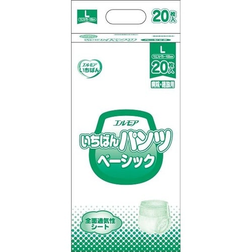 エルモアいちばん パンツベーシック L 20枚