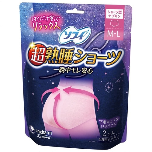ソフィ超熟睡ショ−ツ ML 2枚