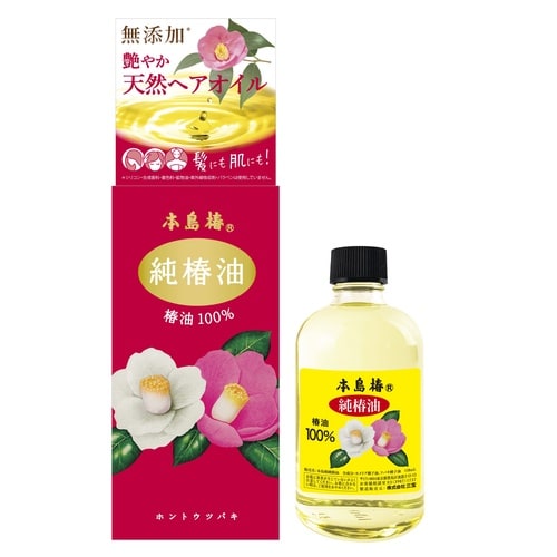 本島椿 純椿油(赤箱)大 118mL