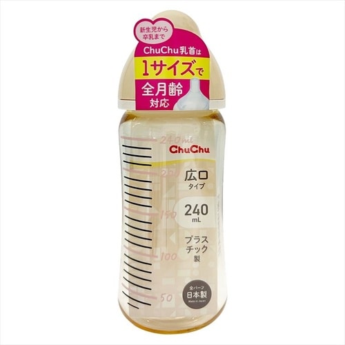 CHUCHU MF広口PC製ほ乳びん240 1本