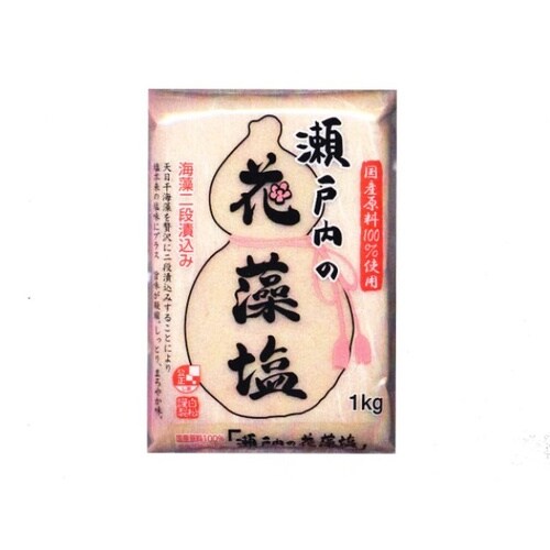 白松 瀬戸内の花藻塩 1Kg x10