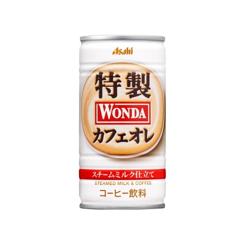 ヒ飲料 ワンダ 特製カフェオレ 缶 185gx30