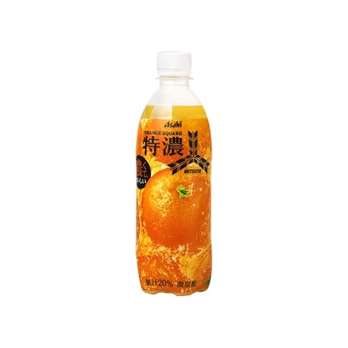 特濃オレンジスカッシュ ペット 500mlx24