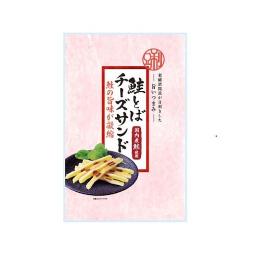 した旨いつまみ 鮭とばチーズサンド 28g x12