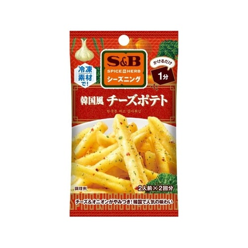 S&B 韓国風チーズポテト 11.4g x10