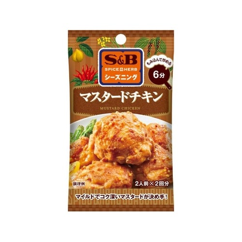 B シーズニング マスタードチキン 19g x10