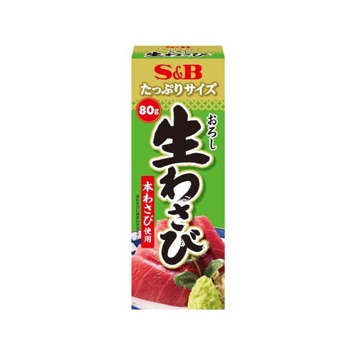 B たっぷりサイズ おろし生わさび 80g x10