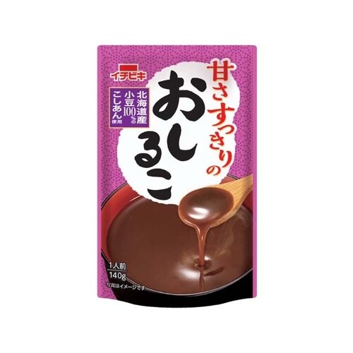 イチビキ 甘さすっきりのおしるこ 140g x10
