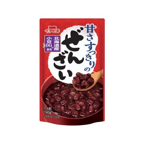 イチビキ 甘さすっきりのぜんざい 140g x10