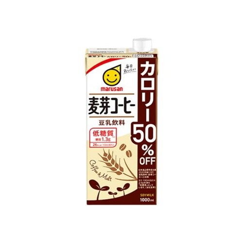 ンアイ 豆乳飲料麦芽コーヒー50%オフ 1L x6