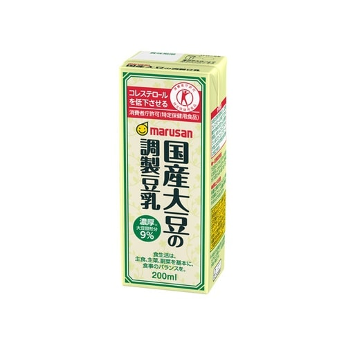 ルサンアイ 国産大豆の調製豆乳 200ml x24