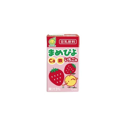 ンアイ まめぴよ いちご味 紙 125ml x12