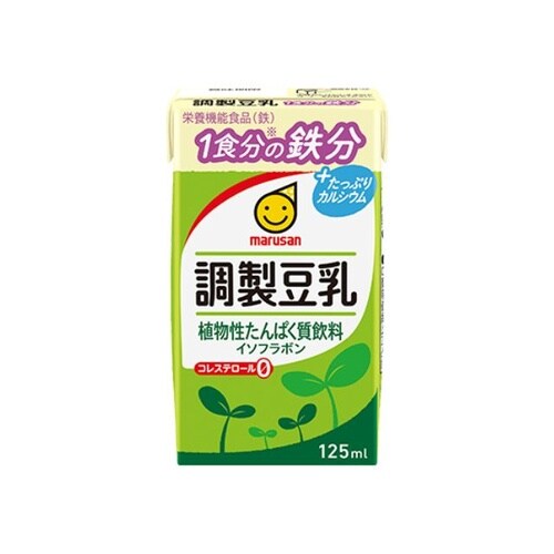 調製豆乳 1食分の鉄分 紙 125ml x24