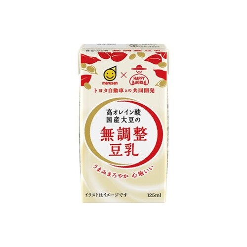 オレイン酸国産大豆の無調整豆乳 125ml x24