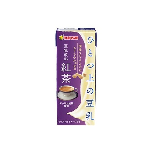 アイ ひとつ上の豆乳 紅茶 紙 200ml x24
