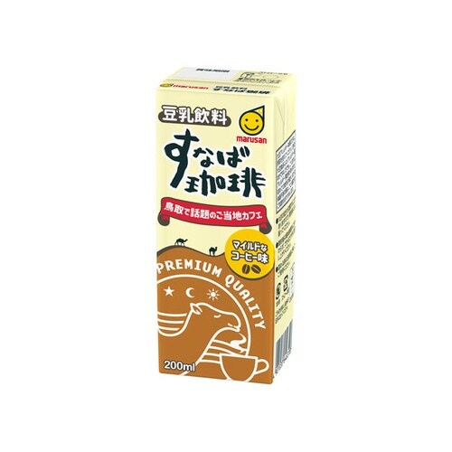 サンアイ 豆乳飲料 すなば珈琲 200ml x24