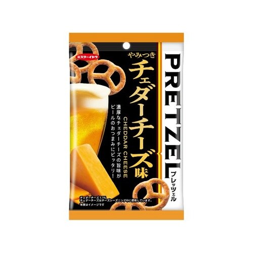 プレッツェルやみつきチェダーチーズ 40g x12