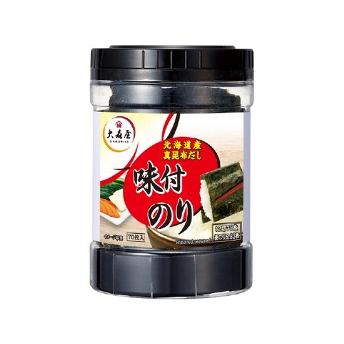 大森屋 味付 卓上 5本入り 70枚 x5