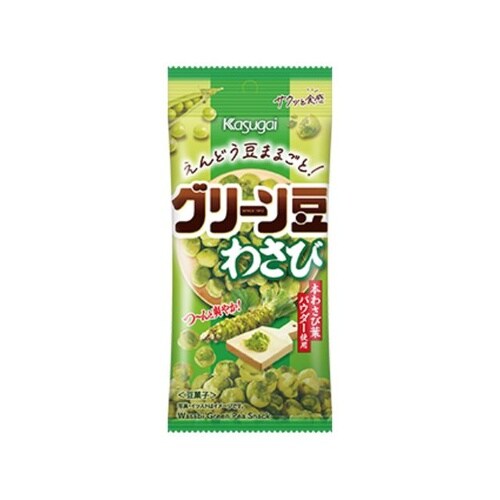 日井製菓 スリム グリーン豆 わさび 38g x6