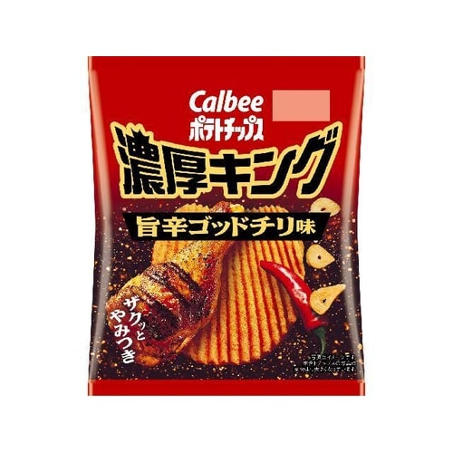ー ポテトチップス旨辛ゴッドチリ味 52g x12