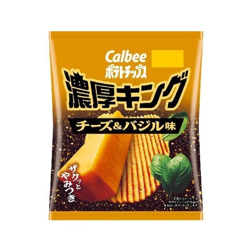 トチップス濃厚キングチーズ&バジル 52g x12