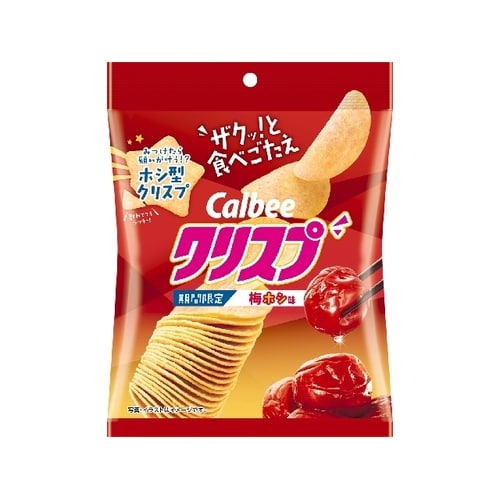 カルビー クリスプ梅ホシ味 45g x16