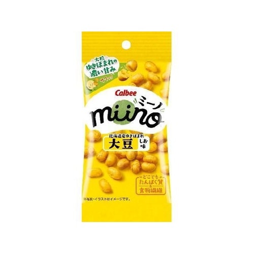 カルビー miino 大豆しお味 22g x18