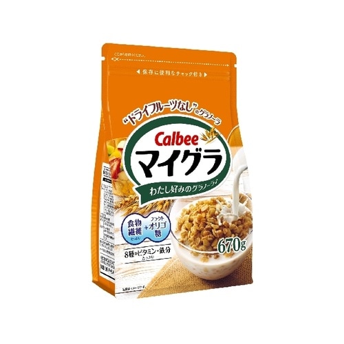カルビー マイグラ 670g x6