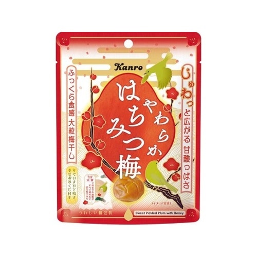 カンロ やわらかはちみつ梅 40g x6
