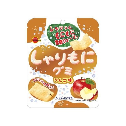 ブルボン しゃりもにグミりんご味 57g x10