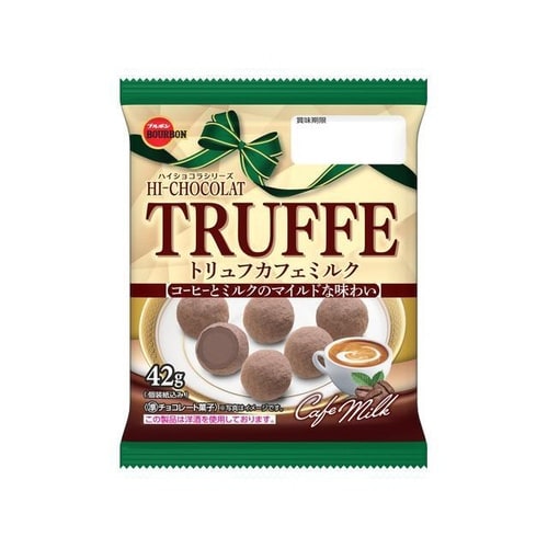 ブルボン トリュフカフェミルク 42g x10