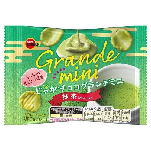 ボン じゃがチョコグランデミニ抹茶 36g x10