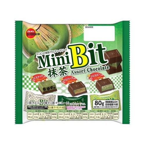 ビット 抹茶 バラエティーアソート 80g x12
